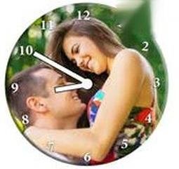 Clear Acrylic Clock 4mm - Acrylic 4B