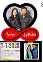 Wooden Cutout Calendar - CT 105