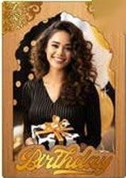 Gold Mirror LED Photo Frame - GPI 2