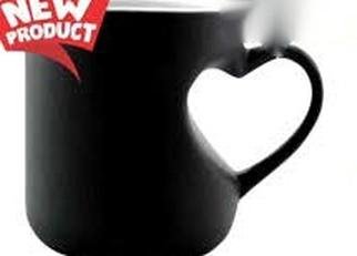 Magic Mug - Heart Cut