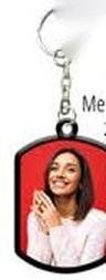 Metal Plate Keychain (2 side printing) - MKC 10